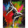  Танец в красках Раскраска картина по номерам на холсте MCA1045