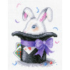 Волшебный кролик Канва с рисунком для вышивки МП Студия СК-048