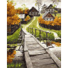  Сельский пейзаж Раскраска картина по номерам на холсте Molly KH0974