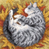  Полосатая осень Алмазная вышивка мозаика BrilliArt МС-045