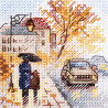  Осень в городе. Мокрый бульвар Набор для вышивания Алиса 0-218