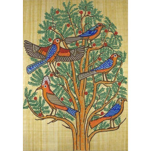  Дерево жизни Ткань с нанесенным рисунком для вышивки бисером Конек 8500
