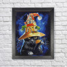  Магический кот Алмазная мозаика вышивка Гранни AG2515