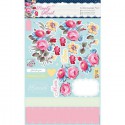 Пастельные цветы Simply Floral Набор бумаги и высеченных элементов для скрапбукинга, кардмейкинга Docrafts