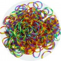 Микс двухцветный 300шт Резиночки для плетения Color Kit