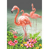 Фламинго Набор для вышивания бисером Матренин посад
