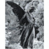 Скульптура ангела Раскраска картина по номерам на холсте
