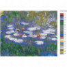 Кувшинки Клод Моне Импрессионизм Раскраска картина по номерам на холсте