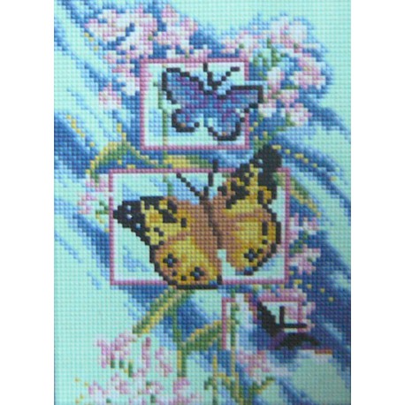 Бабочки Алмазная вышивка (мозаика) Sophiebeauty