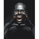Крик / Африканка 80х100 см Раскраска картина по номерам на холсте с металлической краской