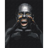  Крик / Африканка 80х100 см Раскраска картина по номерам на холсте с металлической краской AAAA-RS080-80x100