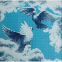 Любовь и голуби Алмазная вышивка (мозаика) Sophiebeauty