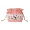  Цветок и кошка Набор для вышивания сумки на шнурке XIU Crafts 2860503