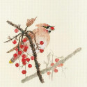  Птица и сливы Набор для вышивания XIU Crafts 2032603