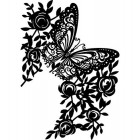 Бабочки Трафарет Pronty