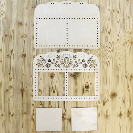  Луг Рамка двойная деревянная для вышивки ОР-207