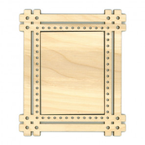 Перекрестие малая Рамка деревянная для вышивки ОР-089