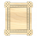 Перекрестие средняя Рамка деревянная для вышивки