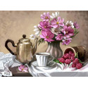  Чай с малиной Алмазная вышивка мозаика Алмазное Хобби AH5461