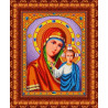 Богородица Казанская Набор для вышивки бисером Каролинка