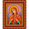 Богородица Семистрельная Набор для вышивки бисером Каролинка