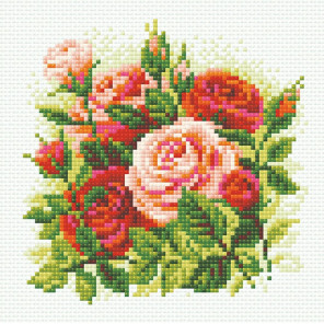  Розы Алмазная вышивка мозаика Риолис АМ0061