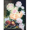  Розы с медом Набор для вышивания лентами Многоцветница МЛ(Н)-3009