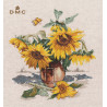  Солнечные цветы Набор для вышивания Овен 1400