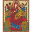 Богородица Всецарица Набор для вышивания бисером Русская искусница