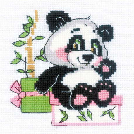  Панда-рочек Набор для вышивания Риолис 1883