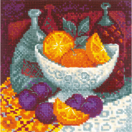 Апельсины Набор для вышивания Риолис 1859