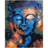 Красочный будда 80х100 Раскраска картина по номерам на холсте