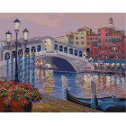 Сердце Венеции ( художник Микки Сенкарик ) Раскраска (картина) по номерам акриловыми красками на холсте Menglei
