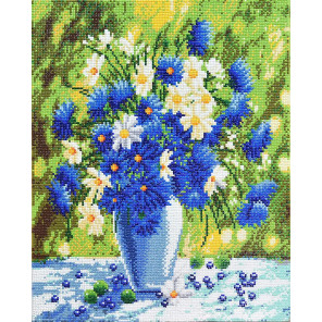 vasilkovoe leto almaznaya vyshivka mozaika color kit колор картины по номерам