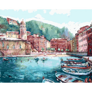 kafe u morya kartina po nomeram na holste color kit колор картины по номерам