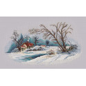 Зимний пейзаж Набор для вышивания Овен