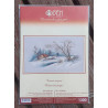 Упаковка Зимний пейзаж Набор для вышивания Овен 1300