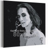  Maneskin / Damiano David черно-белый 80х80 см Раскраска картина по номерам на холсте AAAA-RS098-80x80