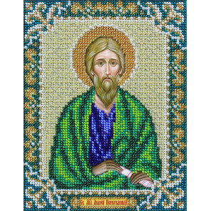  Св. Апостол Андрей Первозванный Набор для вышивания бисером Паутинка Б-734
