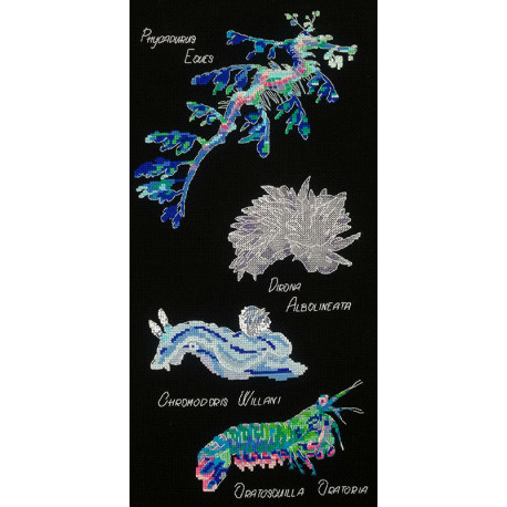  Подводные обитатели Набор для вышивания Марья Искусница 03.019.05