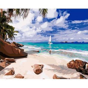 ostrov mechty raskraska kartina po nomeram na holste живопись по номерам море