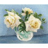  Чайные розы Набор для вышивания Золотое Руно ЛЦ-079