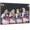  Спортивная гимнастика / Олимпиада Токио 100х150 см Раскраска картина по номерам на холсте AAAA-RS299-100x150