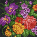 Цветы Набор для вышивания Матренин Посад