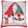  Рождественские гномы Набор для вышивания подушки Vervaco PN-0171685