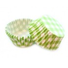 Клетка зеленая Набор бумажных форм для кексов Dolce Arti