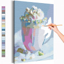  Воздушный десерт / Еда / Сладости Раскраска картина по номерам на холсте AAAA-RS149