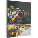  Цветы и фрукты Клод Моне / Известные картины 100х125 см Раскраска картина по номерам на холсте AAAA-RS268-100x125
