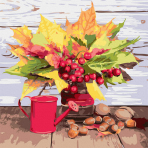  Осенний букет Картина по номерам Molly KH1084