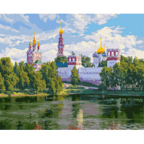  Новодевичий монастырь (Басов С.) Картина по номерам Molly KK0704